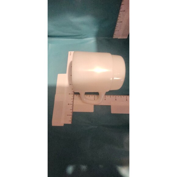 Vintage Fire-King Milk Glass Stackable Mug – Anchor Hocking Mid-Century Diner - Picture 8 of 8